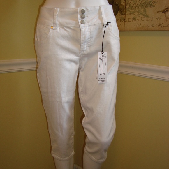 d jeans high waist capri
